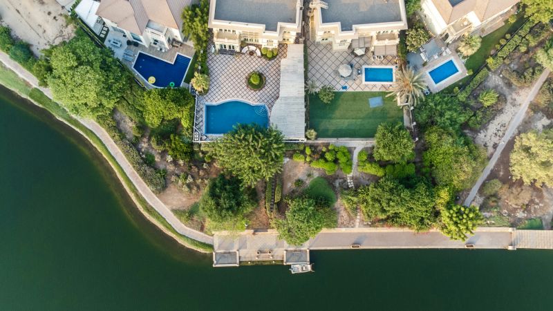 Sunlit lakeside property or modern cottage living space in Innisfil, Ontario